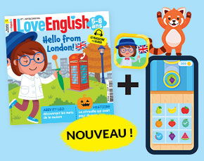 “I Love English 5-8 ans” : pour apprendre l’anglais en s’amusant