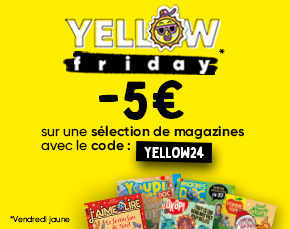 Yellow Friday : - 5 € sur une sélection de magazines