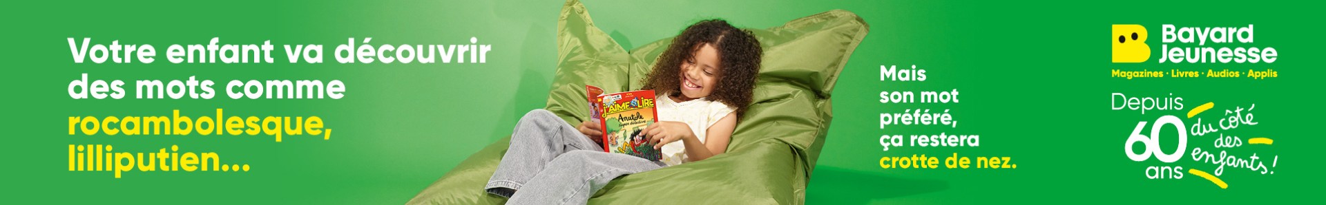 Les 60 ans de J'aime Lire