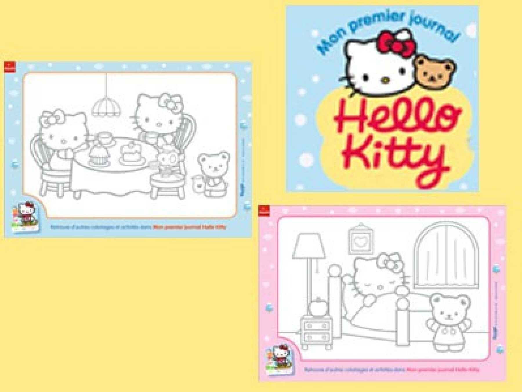2 coloriages Hello Kitty pour vos chatons