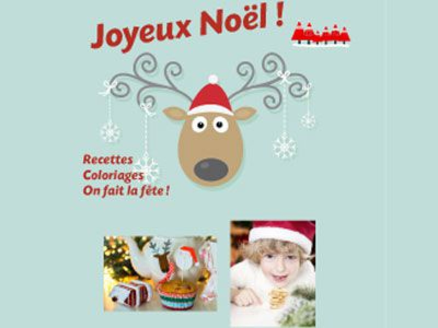 Kit spécial Noël : recettes et coloriages