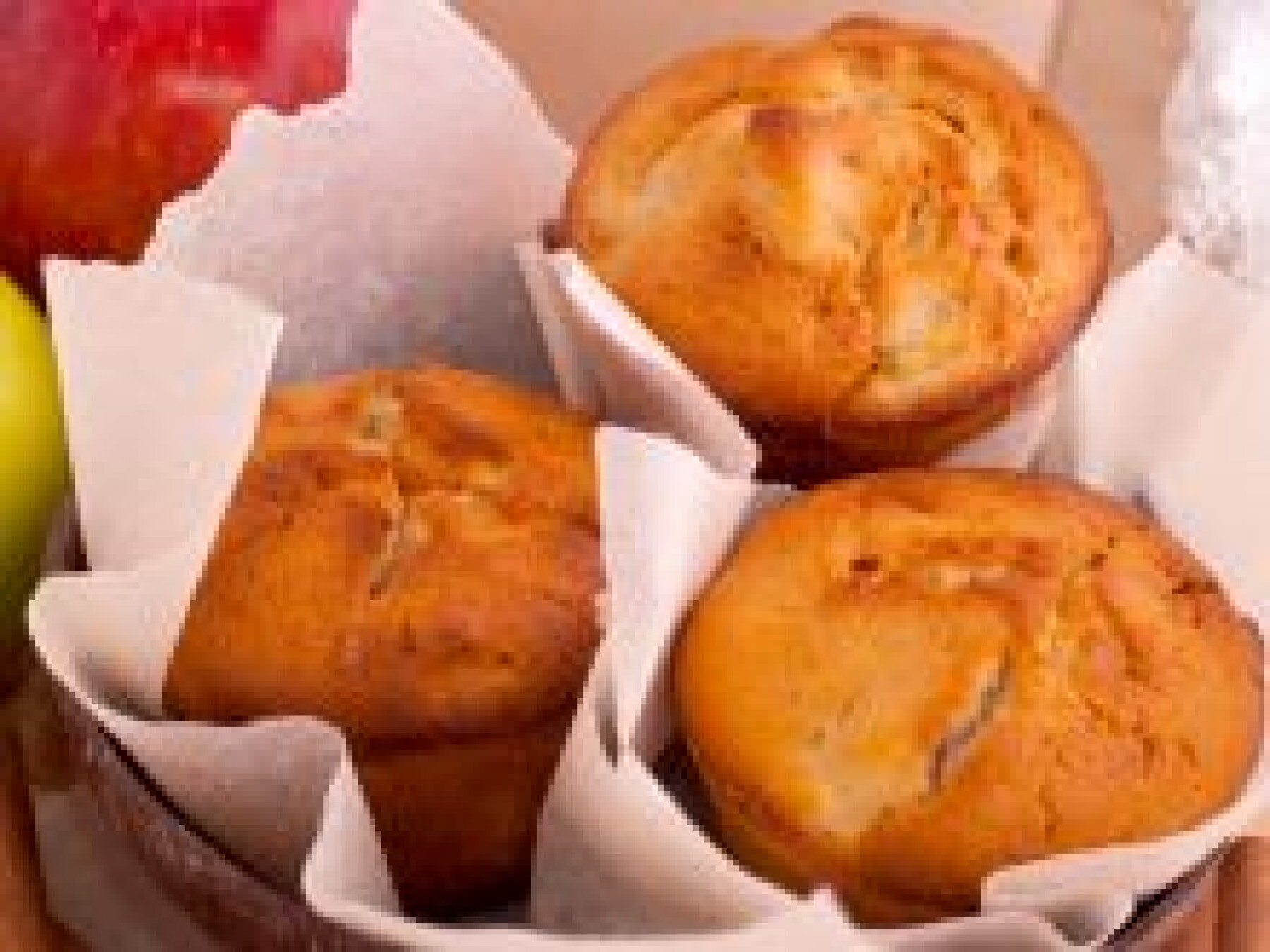 Muffins pommes-châtaignes 