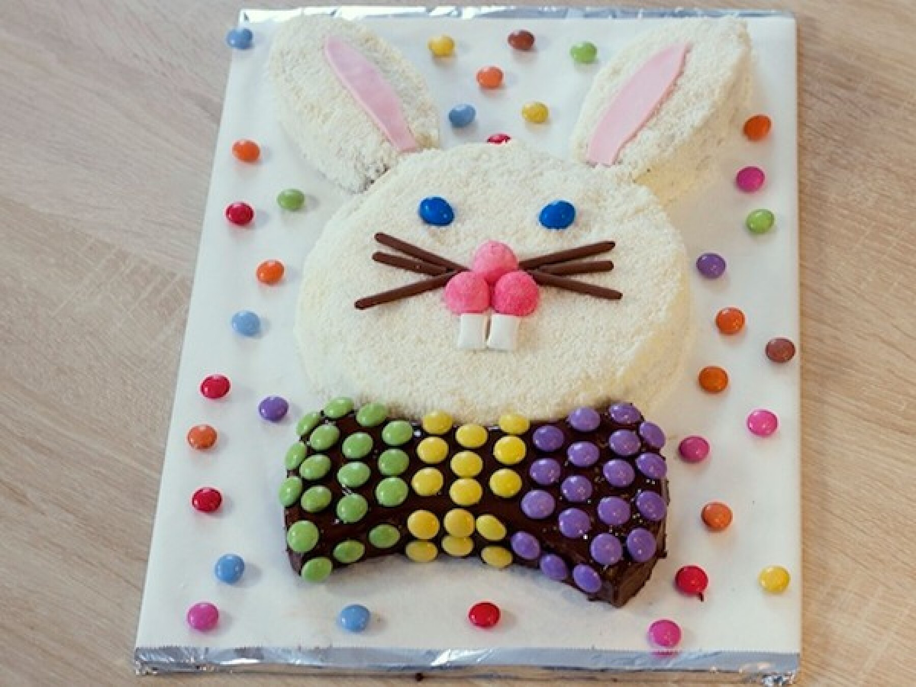 Le gâteau lapin de Pâques