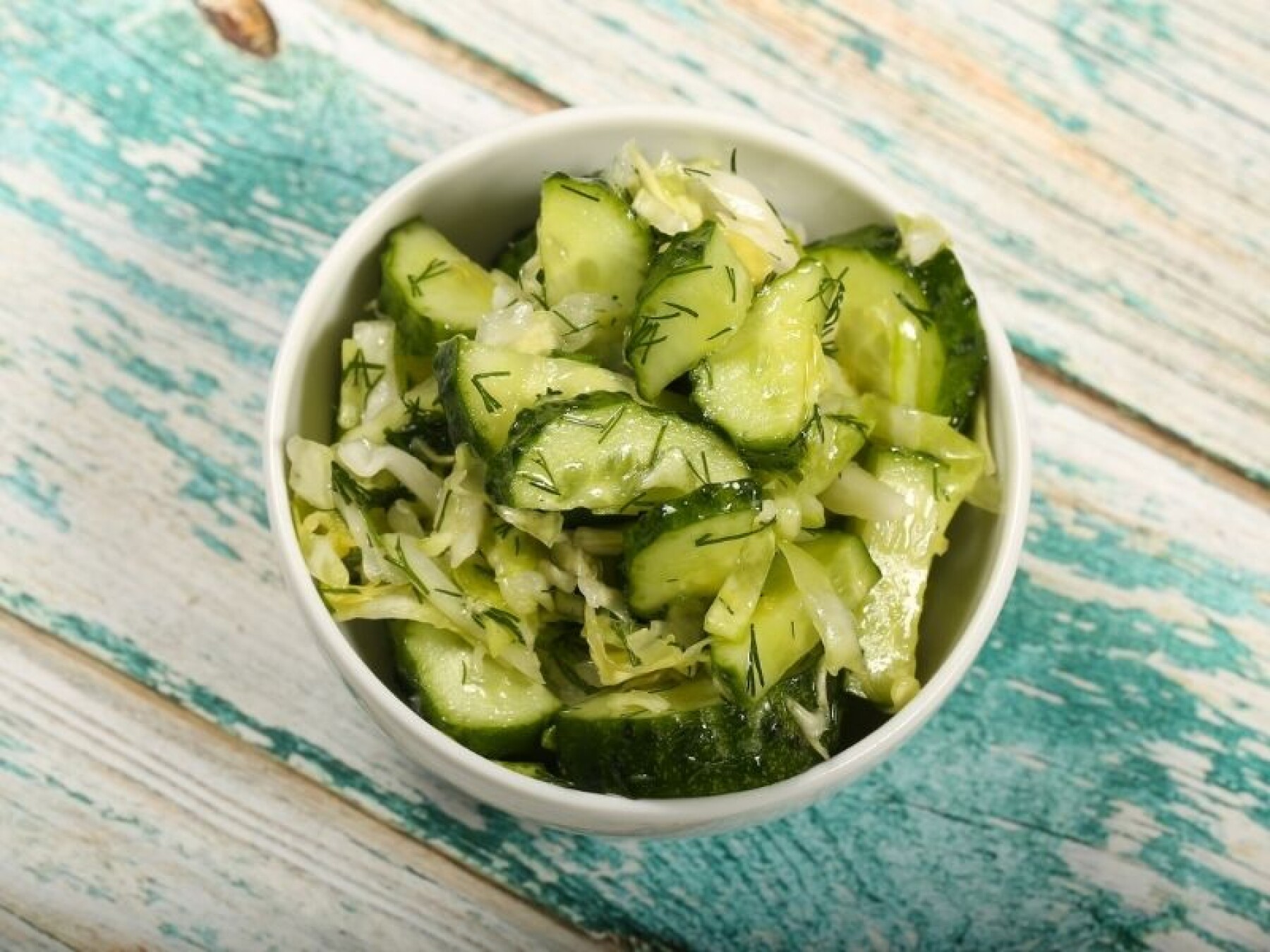 Salade Pomme Concombre