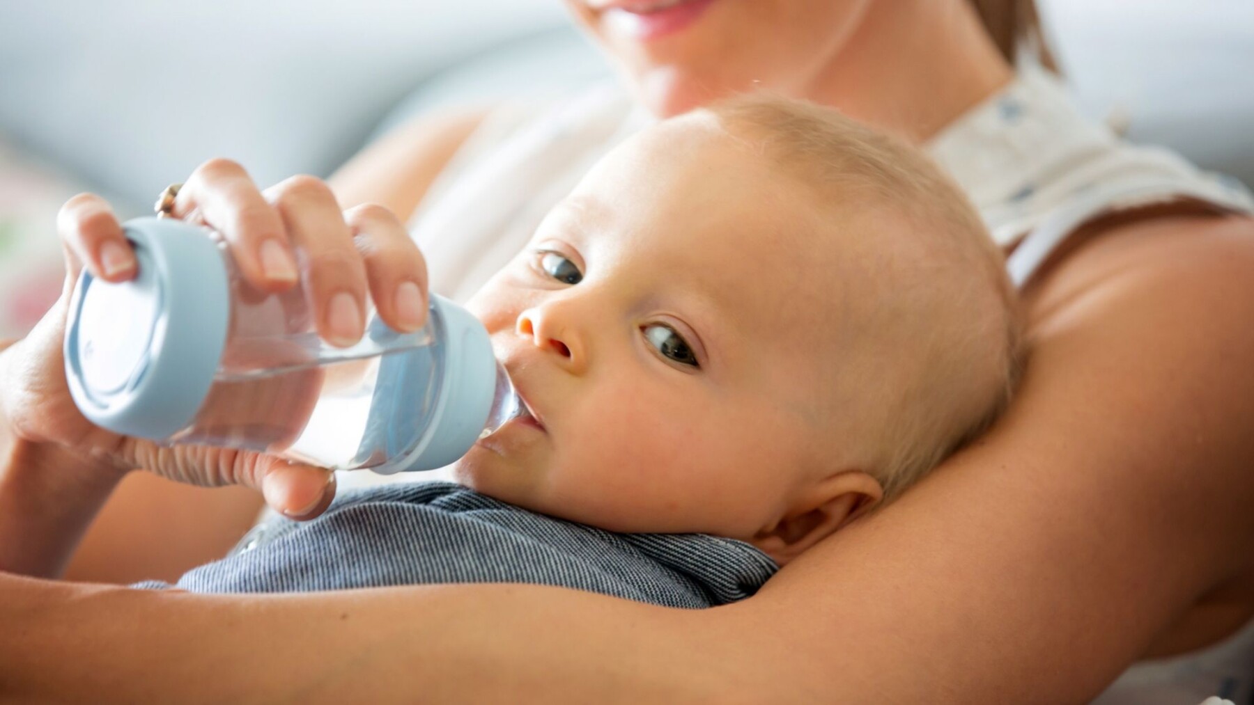 Déshydratation : prudence avec un bébé