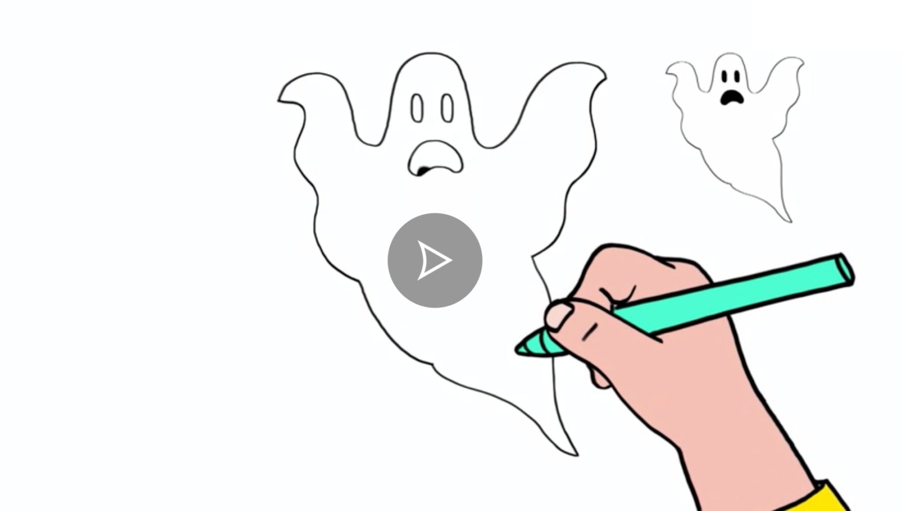Apprendre à dessiner un fantôme