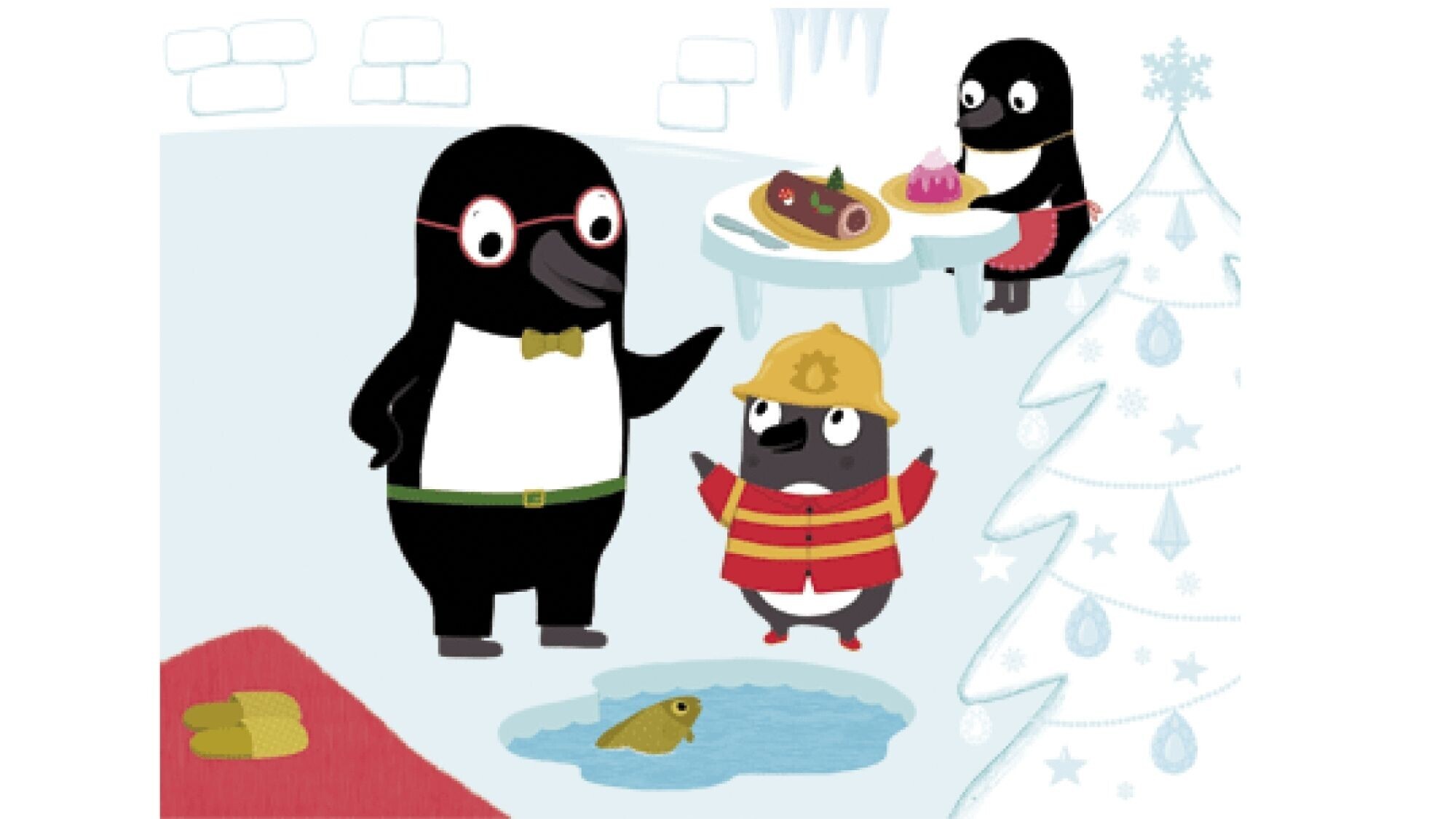 Conte de Noël: Petit Pingouin