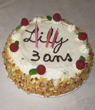 Recette Gâteau d'anniversaire traditionnel