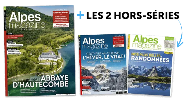 abonnement Alpes Magazine et 2 hors-séries