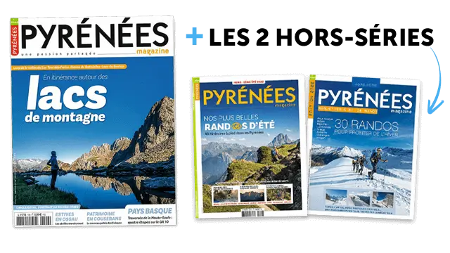 abonnement Pyrénées Magazine et 2 hors-séries