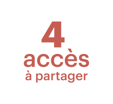 4 accès à partager