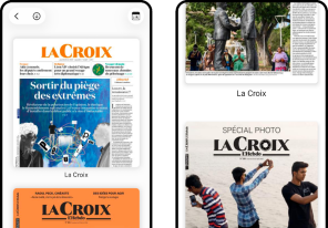 Le journal et le magazine en version numérique