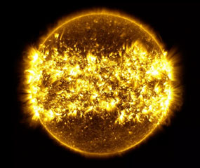 à quoi ressemble la vie du soleil ? Une vidéo inédite de la NASA.