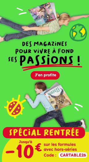 jusqu'à 10€ de réductions sur les formules avec hors-séries - Code CARTABLE26