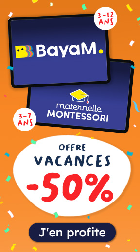 Offre vacances -50%