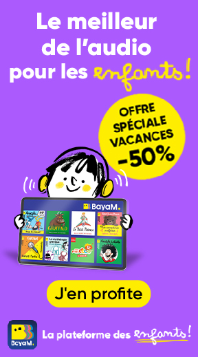 Offre vacances -50%