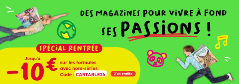 Offre du moment septembre 26