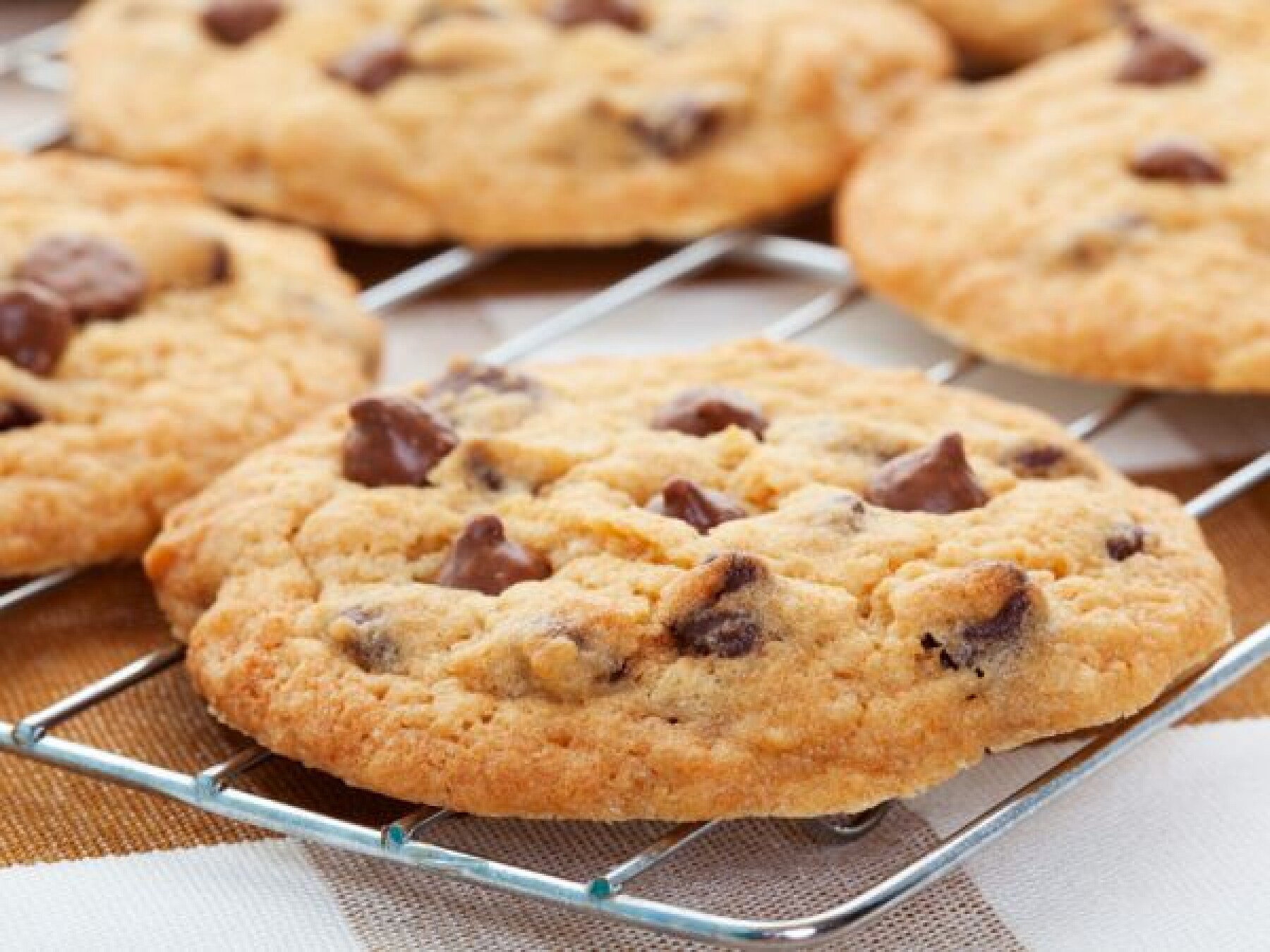 Recette : Cookies pépites de chocolat et amandes